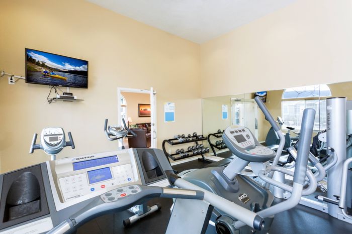 Fitness Center with Cardio and Free Weights