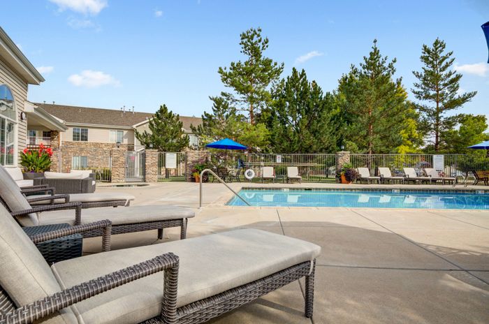 Poolside Lounge Area