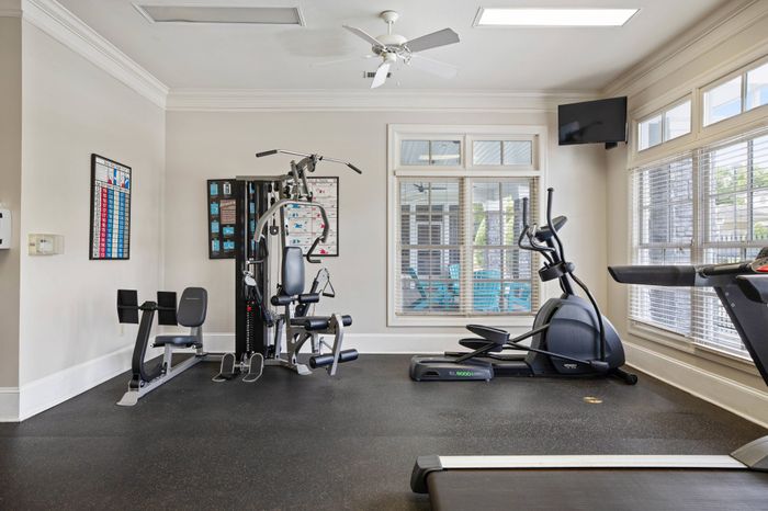 Fitness Center with Training Equipment
