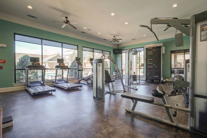 Fitness Center with Cardio and Strength Machines