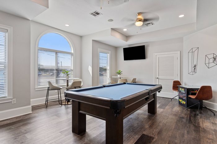 Billiards Room in Community Clubhouse