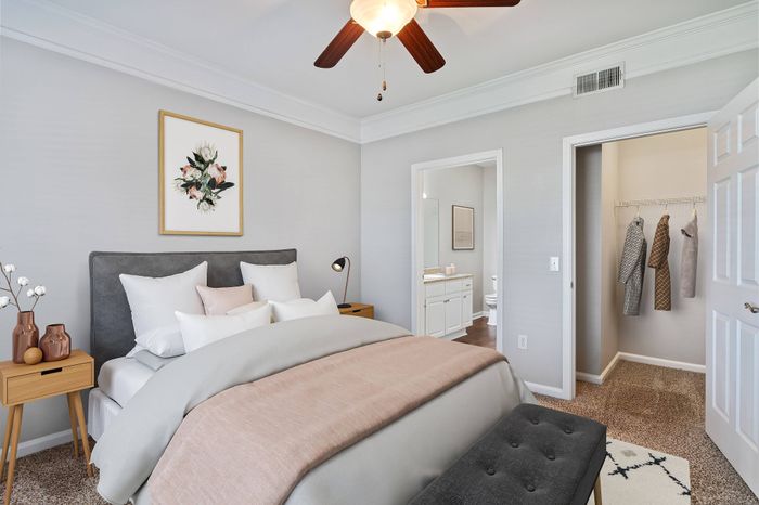 Bedroom with Large Closet and Ensuite Bathroom