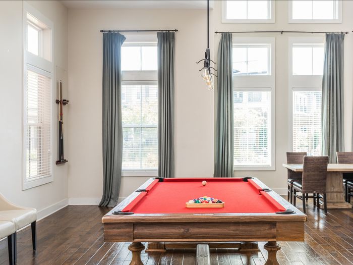 Large Pool Table and Gaming Area