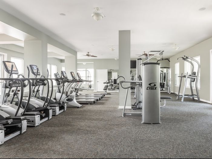 24-Hour Fitness Center with Cardio and Free Weights