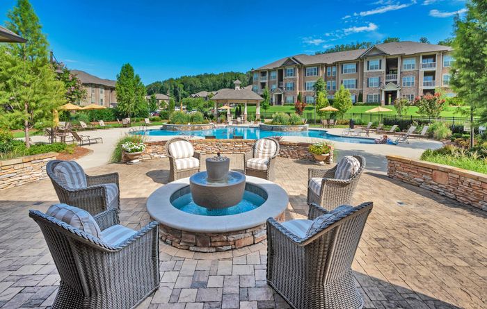 Poolside Fire Pit