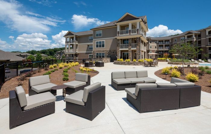 Poolside Lounge Area