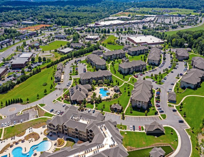 Sweeping Aerial View of Legacy at Jones Farm