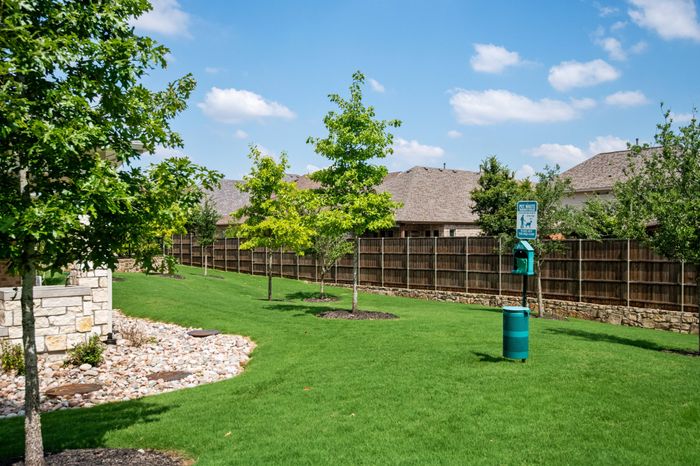 Dog run at The Adley Craig Ranch apartments for rent in McKinney, TX