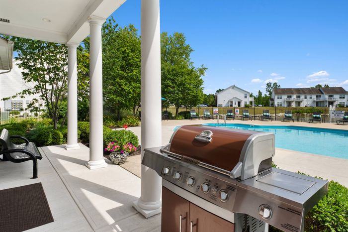 Poolside BBQ Grill