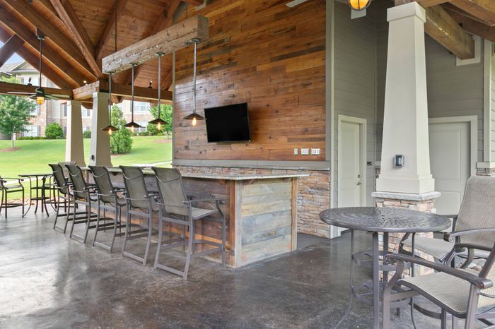 Outdoor Community Kitchen Area