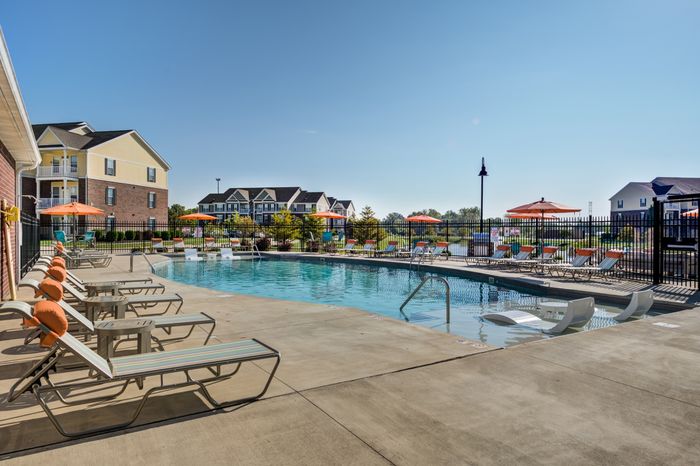 Refreshing Pool with Sundeck