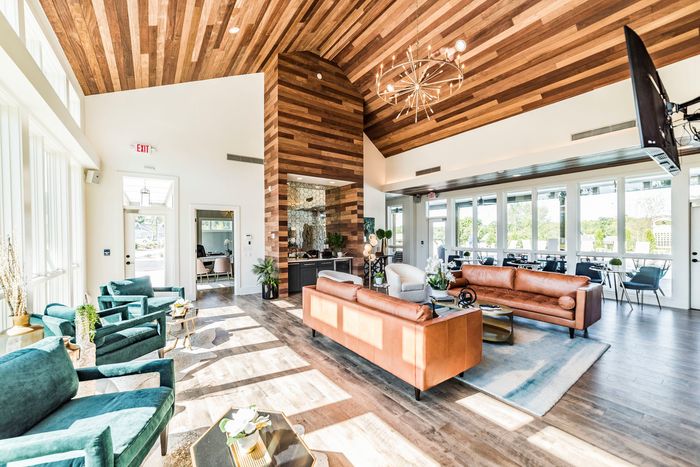Inviting Clubhouse View