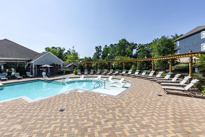 Pool with Lounge Chairs