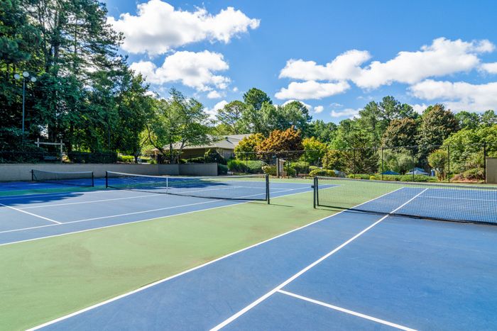 Outdoor Tennis Court