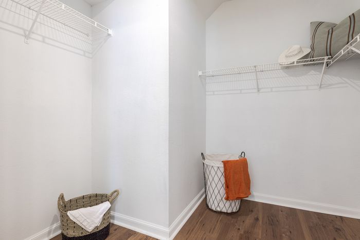 Spacious Walk-In Closet