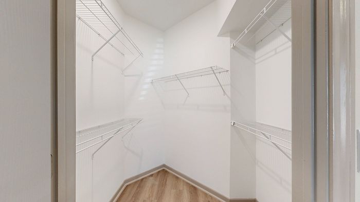 Spacious Walk-In Closet