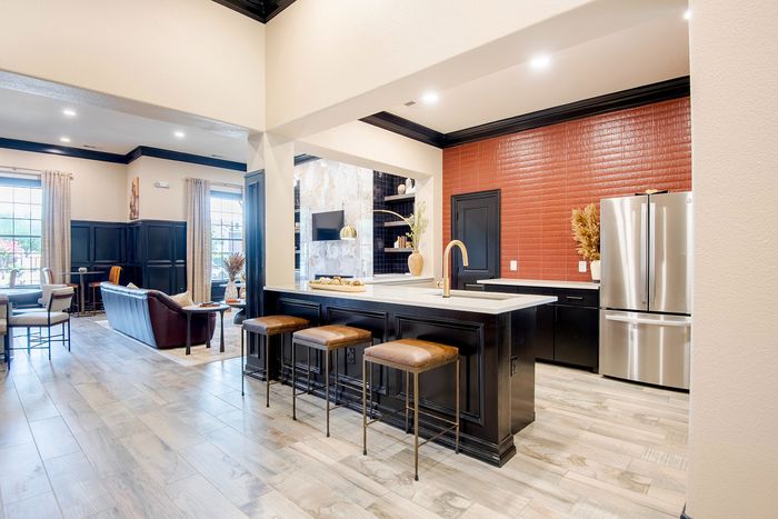 Newly Renovated Community Clubhouse Kitchen