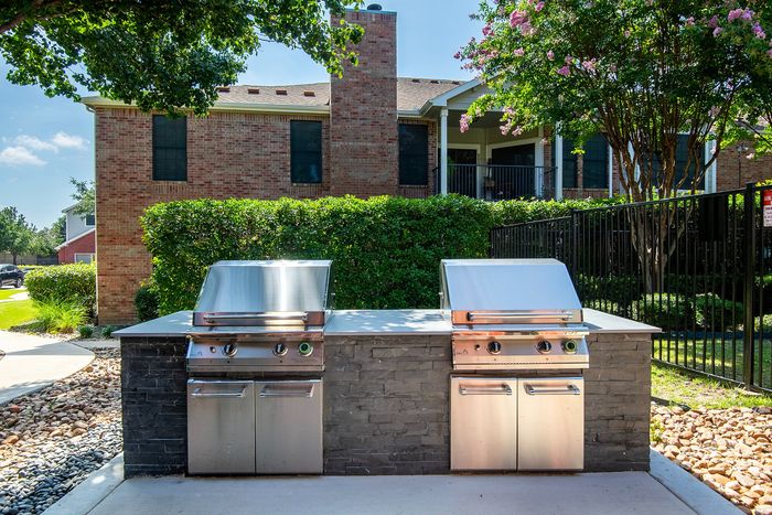 Upgraded Grill Area