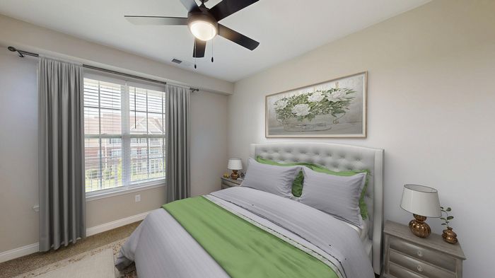Newly Renovated Primary Bedroom