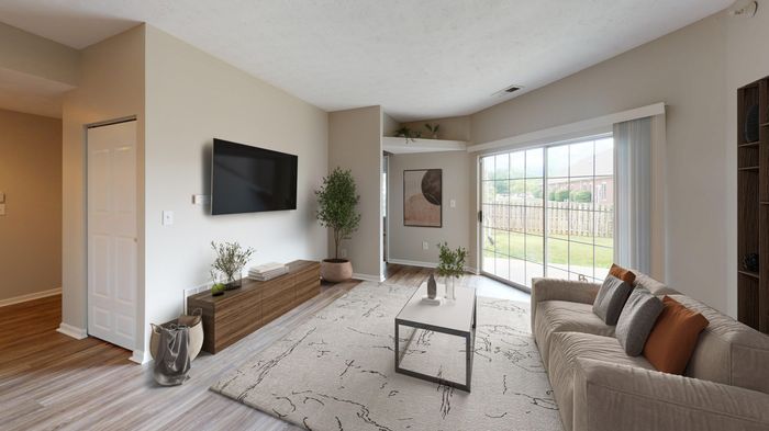 Spacious Living Room
