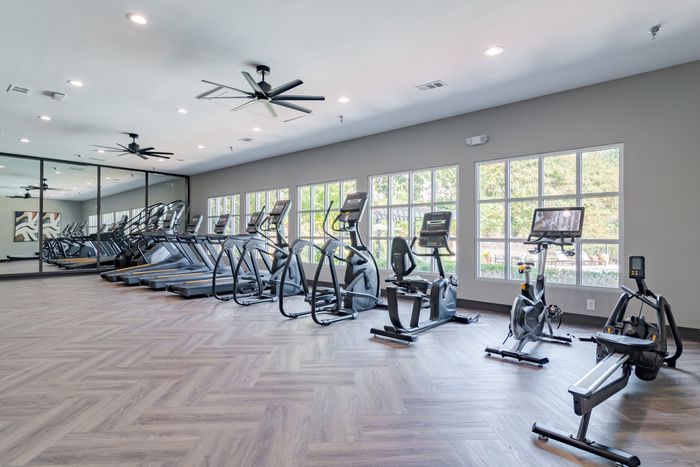 Fitness Center with Cardio Equipment