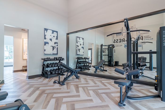 Expansive Fitness Center