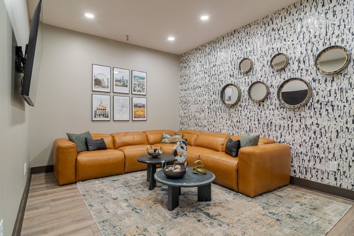 Cozy Clubhouse Seating Area