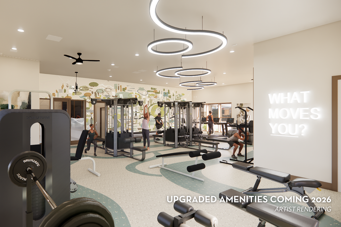 Newly Renovated Fitness Center coming in 2026!