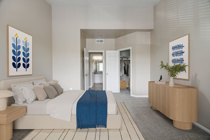 Spacious Bedroom with Natural Light