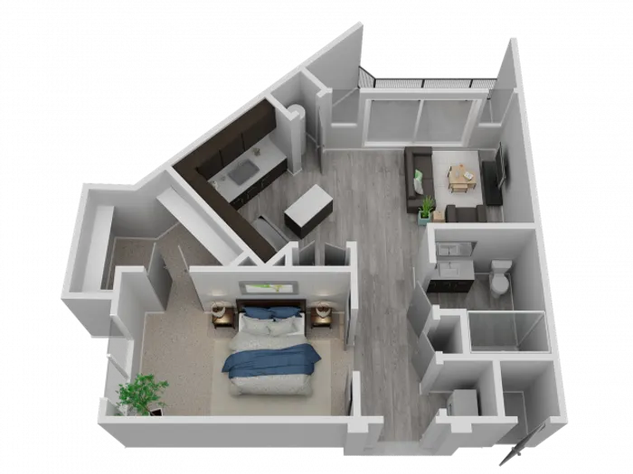 One Bedroom - A3