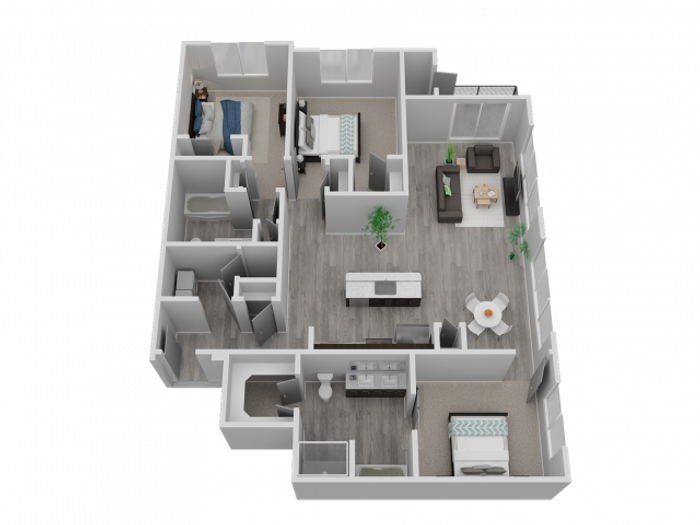 Three Bedroom - C2