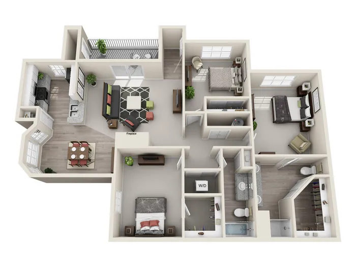 Cottonwood Floor Plan