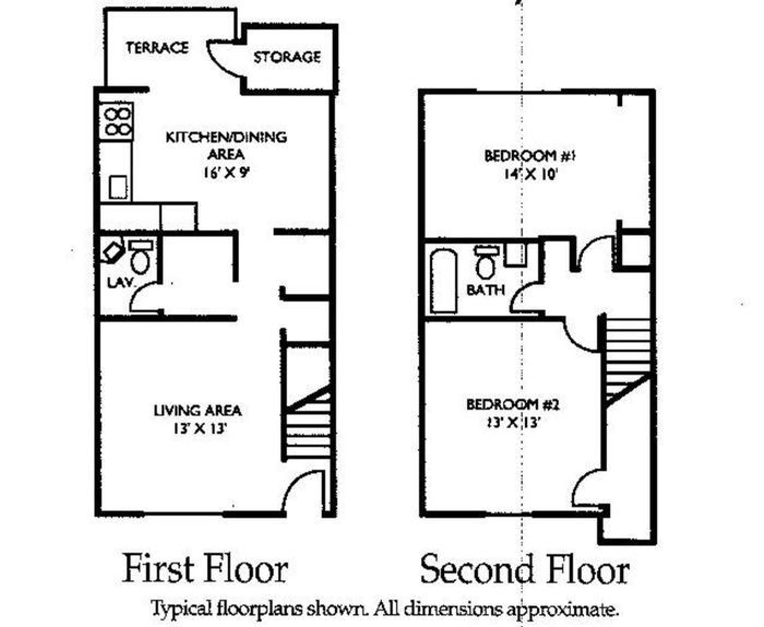 2 Bedrooms, 1.5 Bathrooms