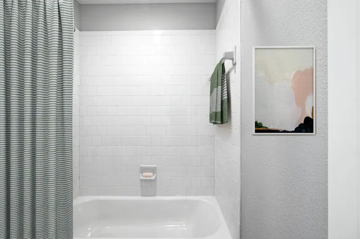 Virtual staging of bathroom