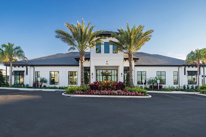 exterior of leasing office