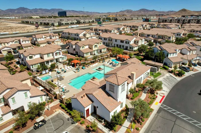 logan-at-southern-highlands-townhomes-aerial-view