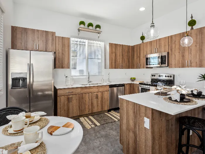 Model Kitchen Breakfast Bar