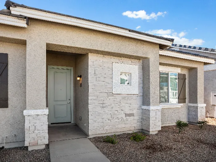 Bungalow Home Entrance