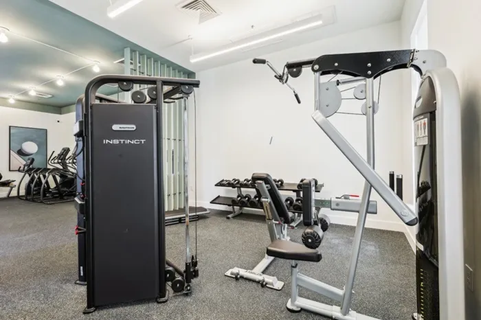 Fully-equipped fitness center at Tortuga Bay at Waterford Lakes.