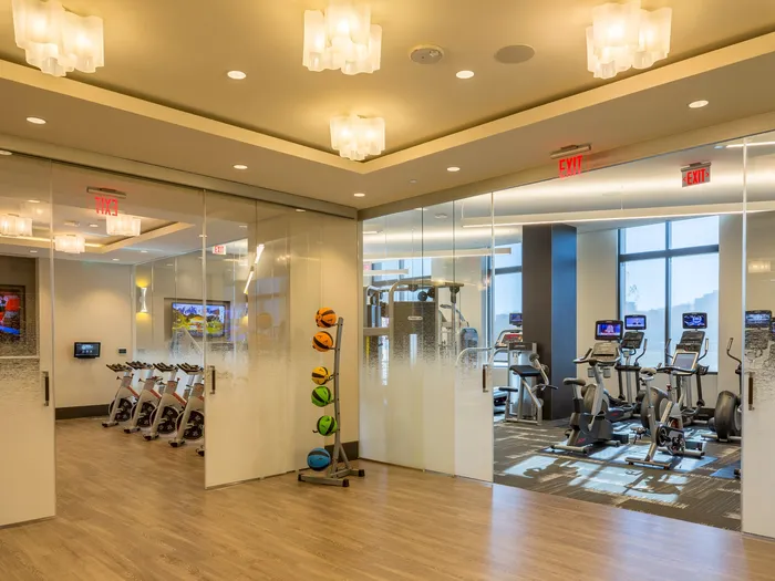 Cutting Edge Fitness Center | Apartments Homes for rent in Alexandria VA | Parc Meridian at Eisenhower Station