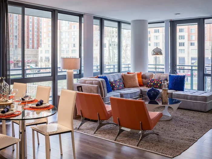 Spacious Living Room | Apartments in Alexandria, VA | Parc Meridian at Eisenhower Station
