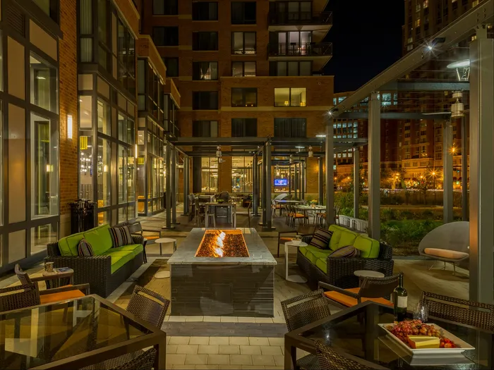 Community Fire Pit | Apartments Alexandria, VA | Parc Meridian at Eisenhower Station