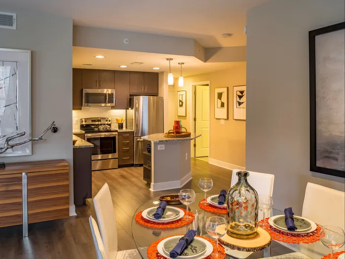 Elegant Dining Room | Alexandria, VA Apartments For Rent | Parc Meridian at Eisenhower Station