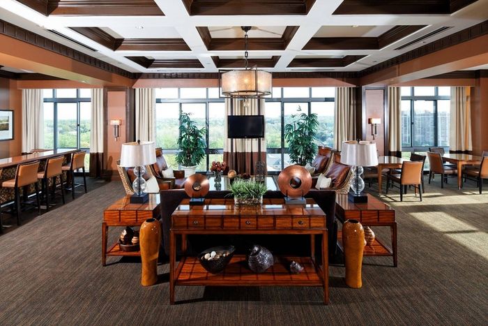 Elegant Resident Club Room | North Bethesda Luxury Apartments | Meridian at Grosvenor Station