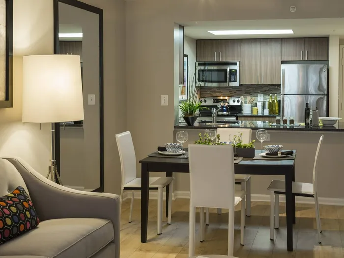 Modern Kitchen | Arlington VA Apartment For Rent | Meridian at Courthouse Commons