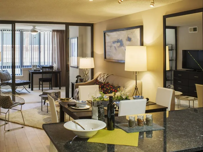 Spacious Dining Room | Apartment in Arlington, VA | Meridian at Courthouse Commons