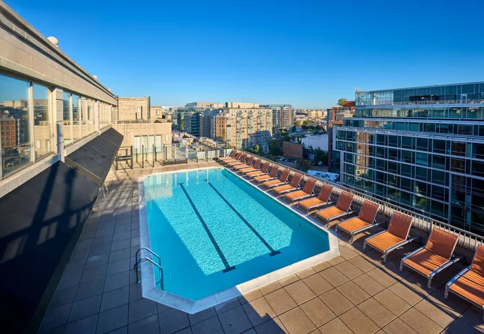 Newly Renovated Rooftop Deck with Fire Pits and BBQ Areas