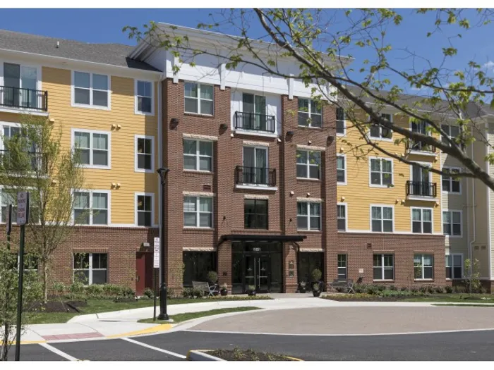 Exterior view of apartment and grounds