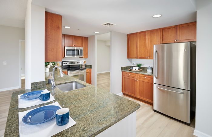 Spacious Kitchen | Carlyle Place Apartments | Alexandria, VA Apartments