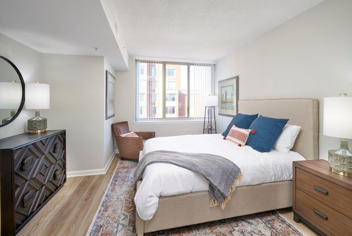 Newly Renovated Bedroom | Carlyle Place | Alexandria Apartments